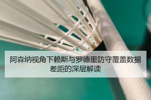 阿森纳视角下赖斯与罗德里防守覆盖数据差距的深层解读（pg）
